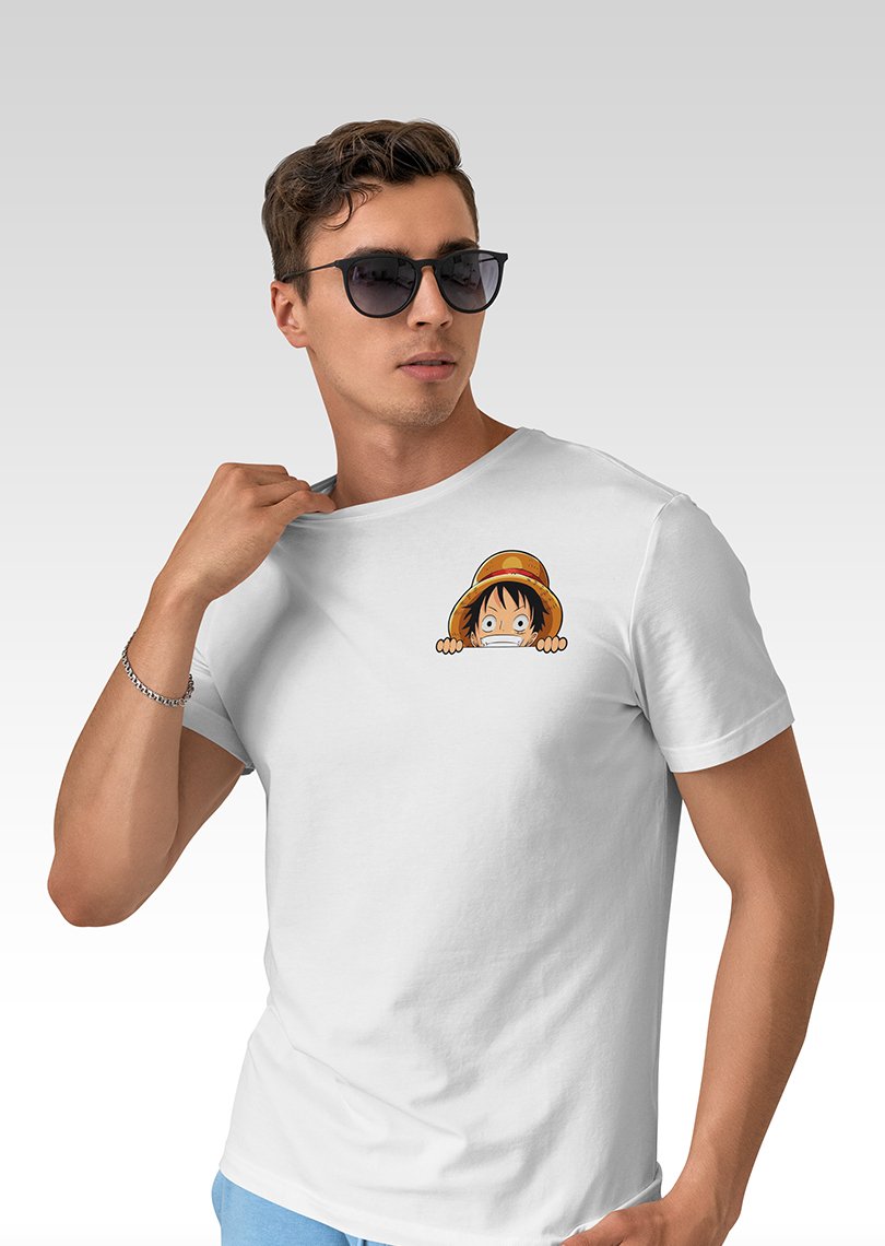 Peekaboo Luffy Tee